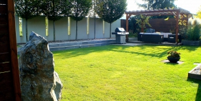 Zahrady snů Daniel Purgert, zahrada s přemostěním, realizace zahrad autorské zahrady ORIGINAL GARDEN