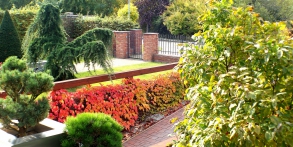Zahrady snů Daniel Purgert, zahrada s přemostěním, realizace zahrad autorské zahrady ORIGINAL GARDEN